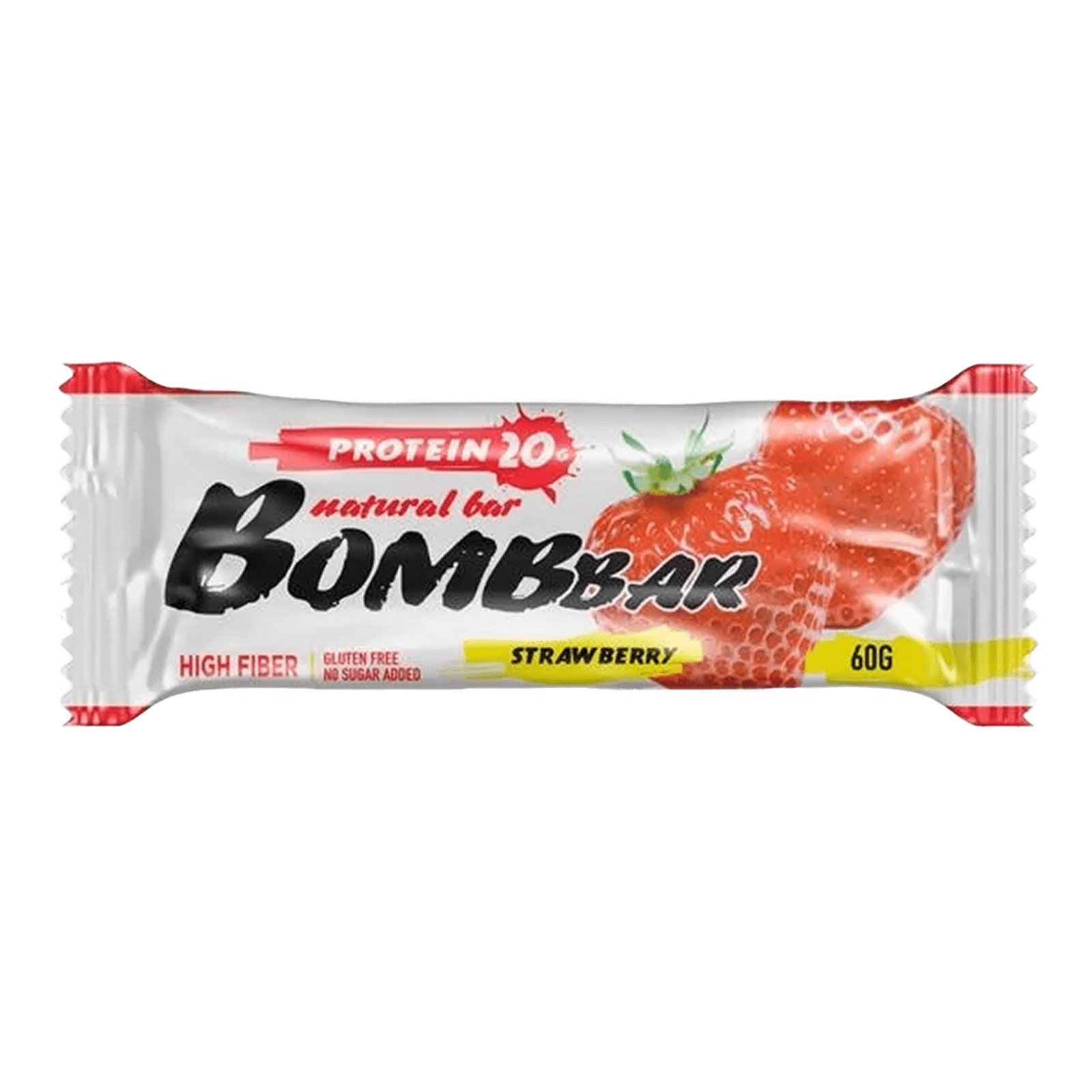 Протеиновый батончик Bombbar «Клубника»