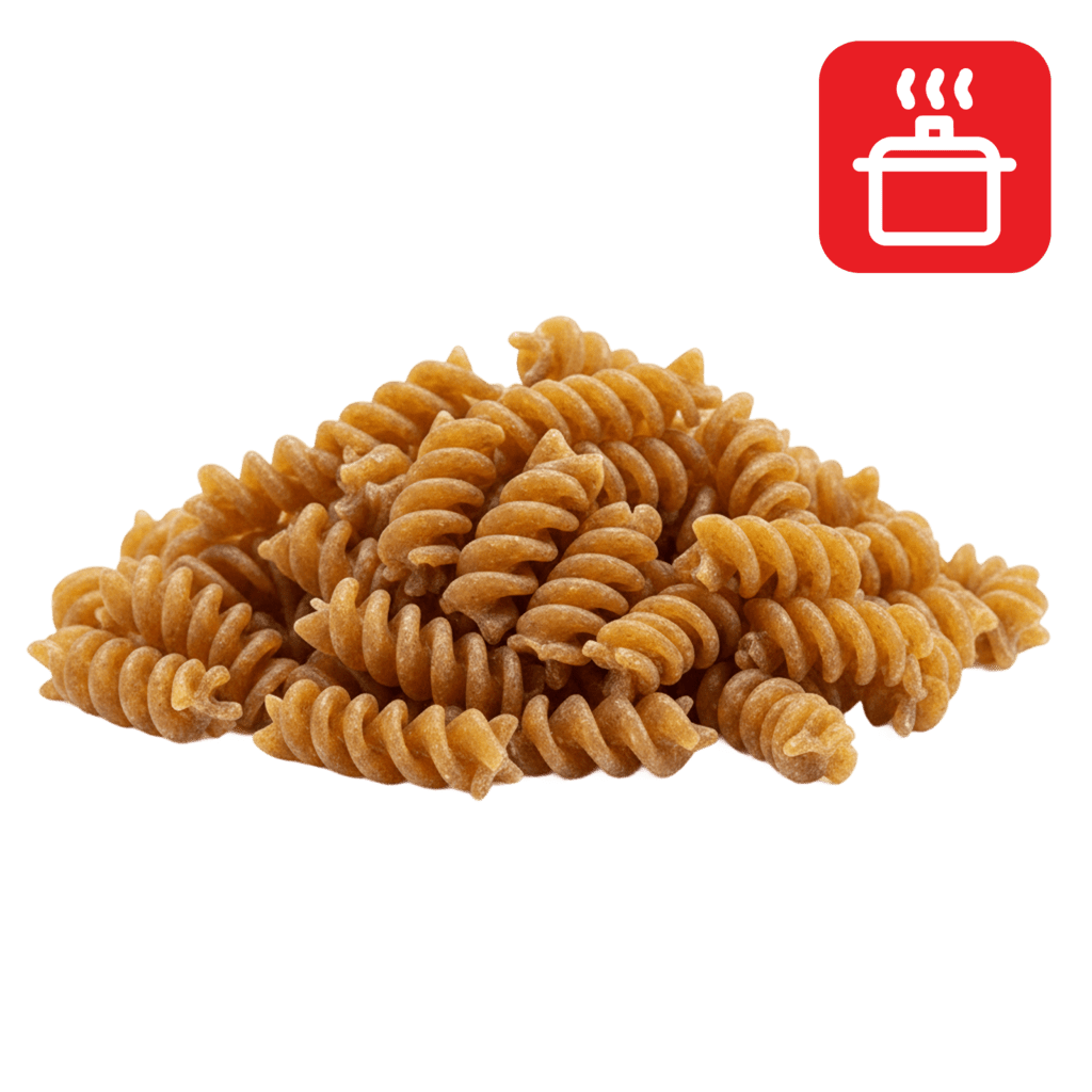 Ротини из цельнозерновой муки отварные